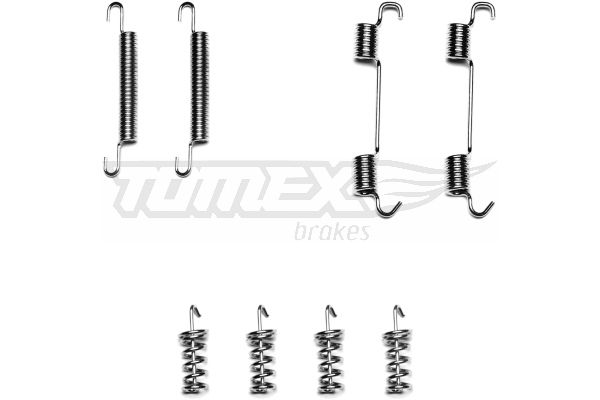 TOMEX BRAKES priedų komplektas, stabdžių trinkelės TX 40-33